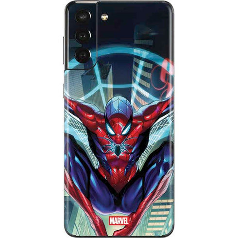 Marvel Spiderman Spiderman Armor MK IV Galaxy S21 Plus 5G Skin